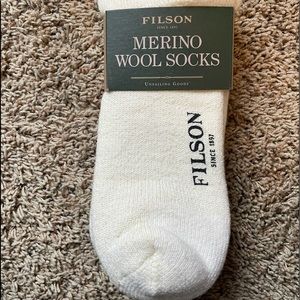 Filson new with tags merino wool socks men/woman’s